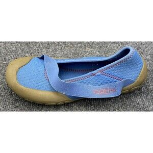 Keen Roatan Mary Jane Water Hiking Shoes Women's Blue Neoprene US Size 8